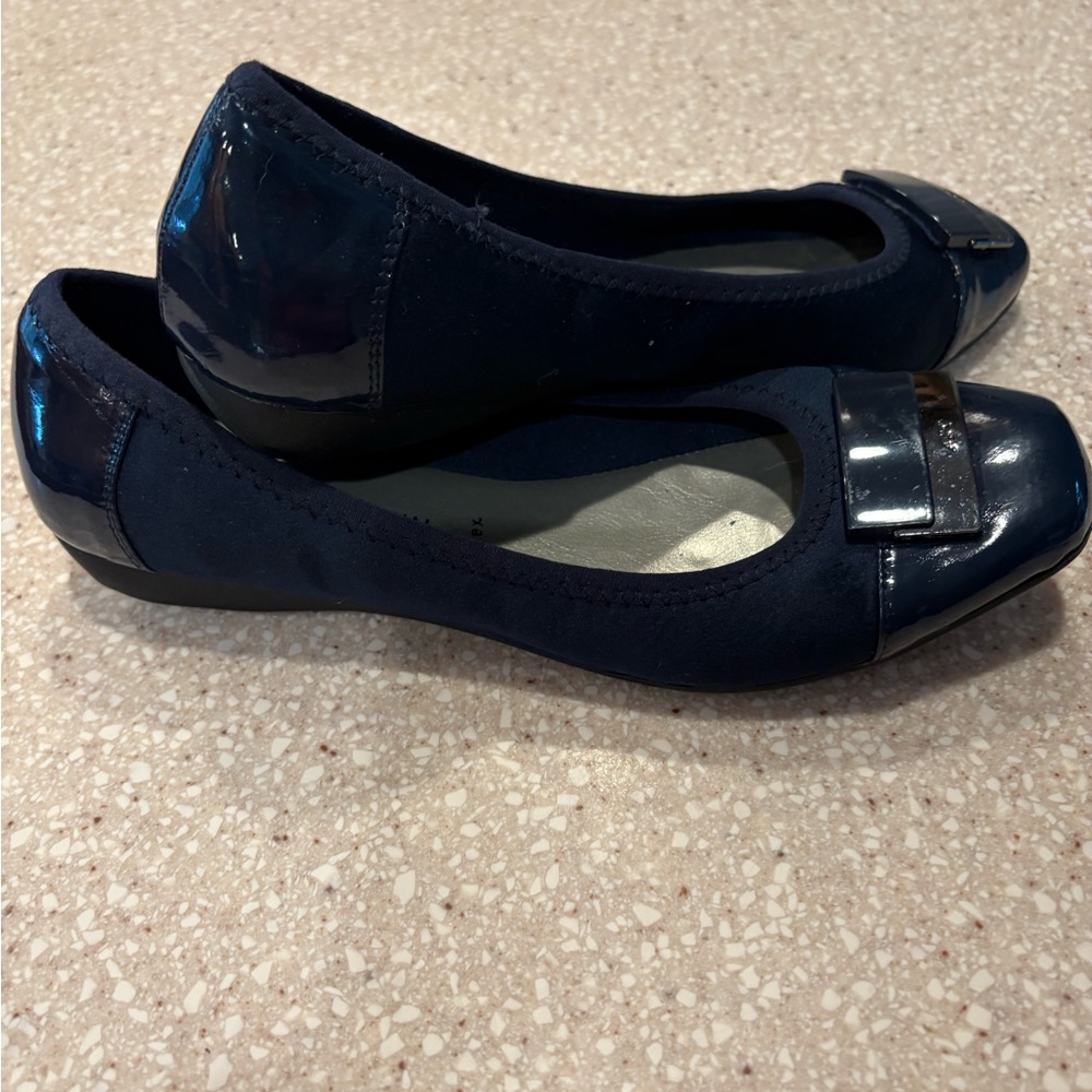 Anne Klein Navy Blue Women's Flats
